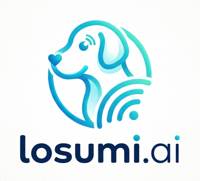 Logo de Losumi.ai Perro electrónico de apoyo emocional