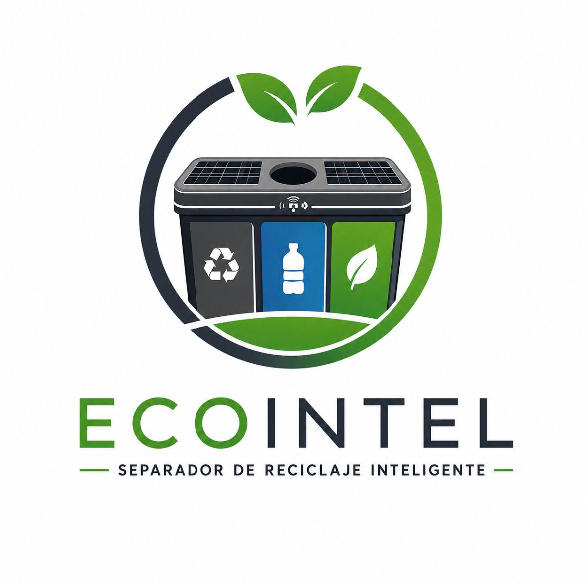 Logo de Separador de Reciclaje Inteligente